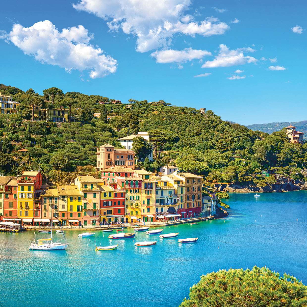 Italian Boats in the Bay