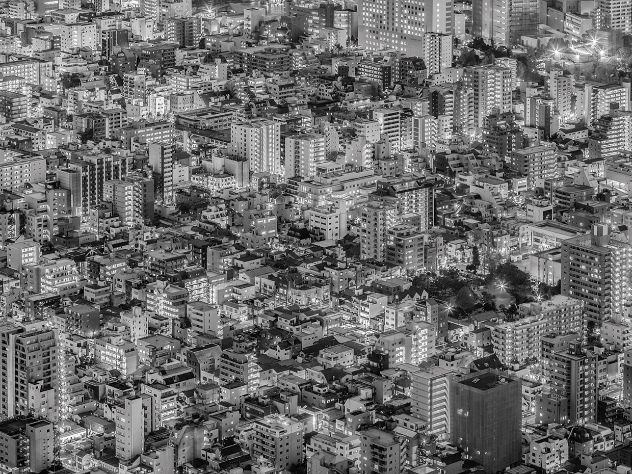 Lienzo En la ciudad de Tokio