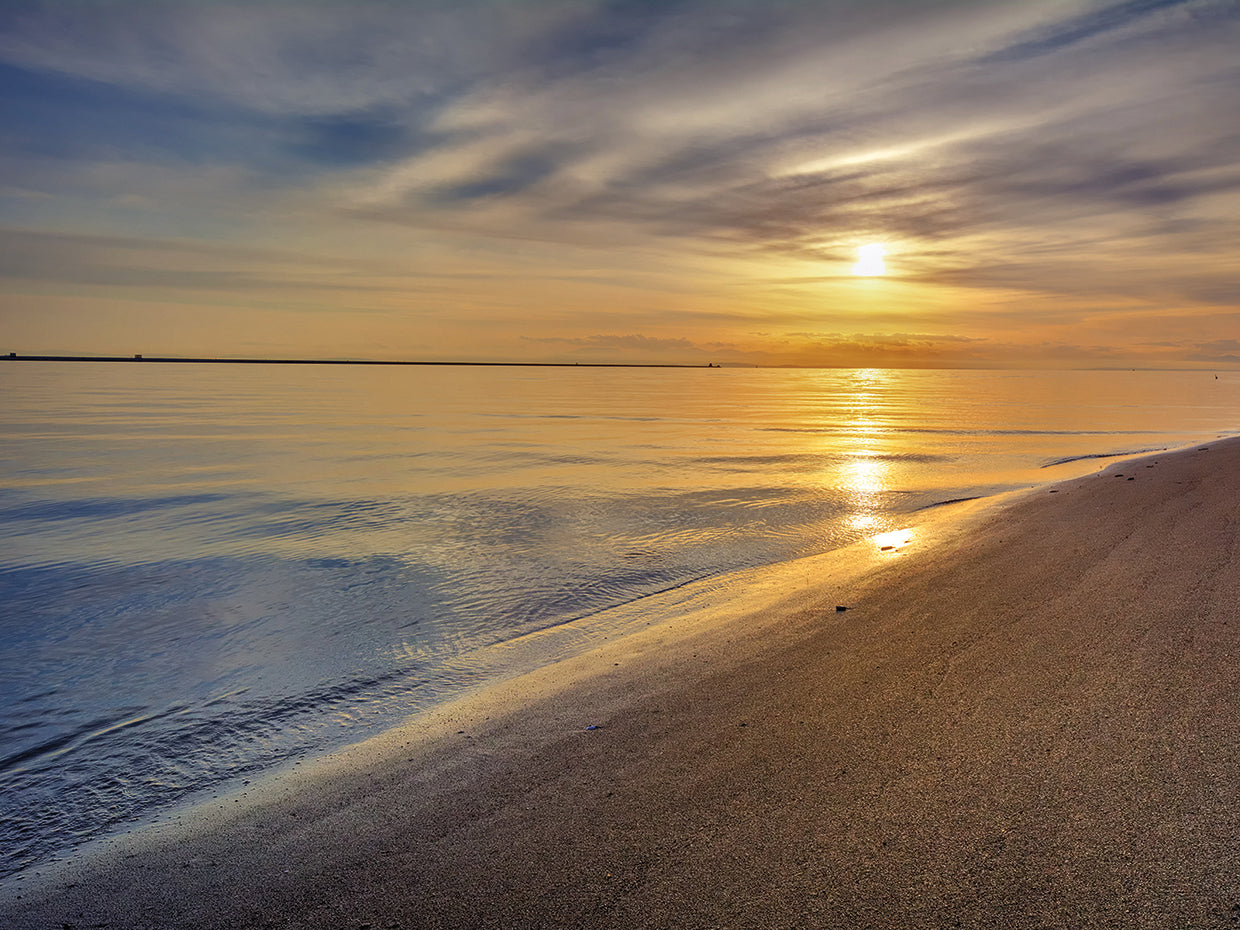 Peekaboo Ocean Sunset
