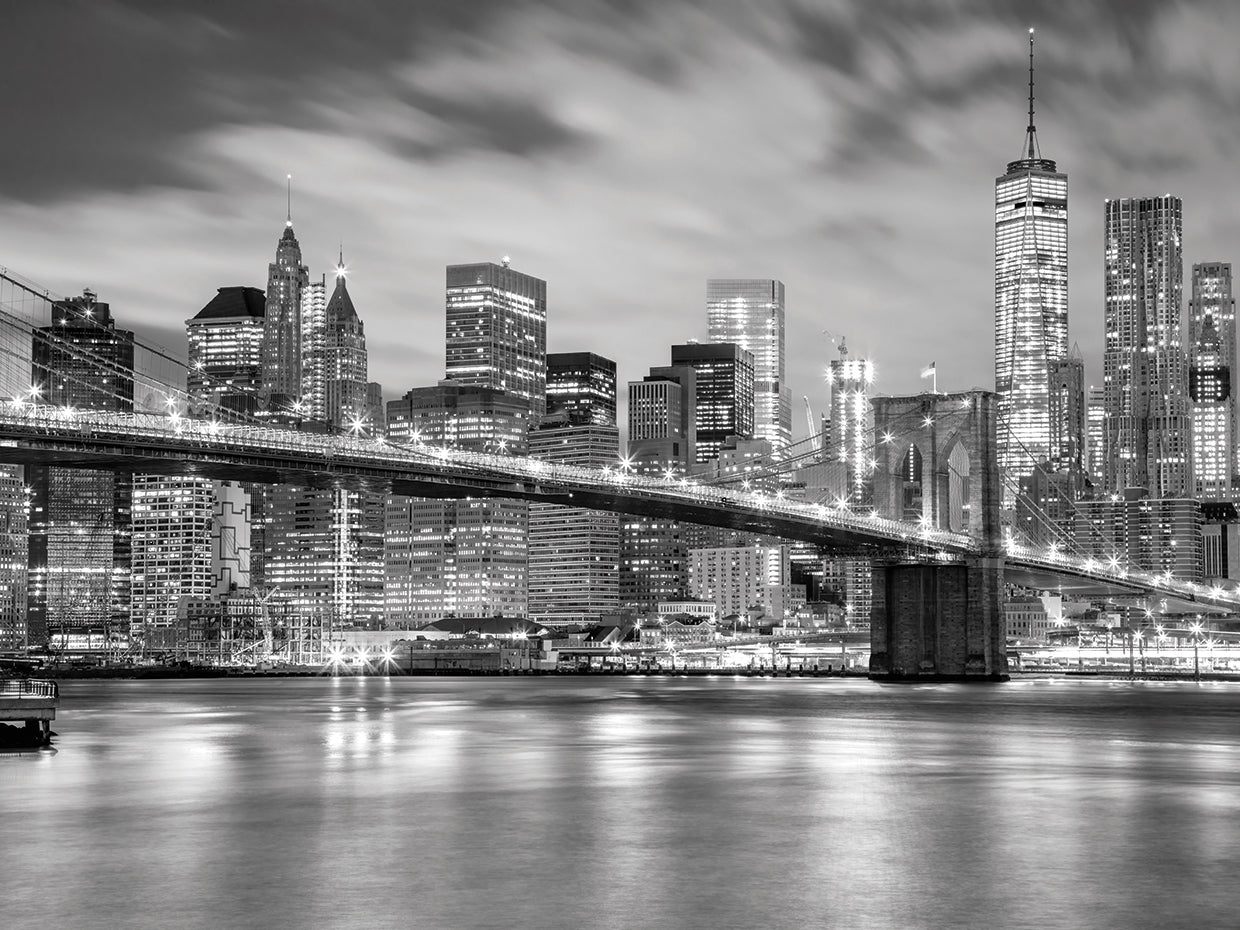 Encuéntrame en el arte de la lona de Manhattan