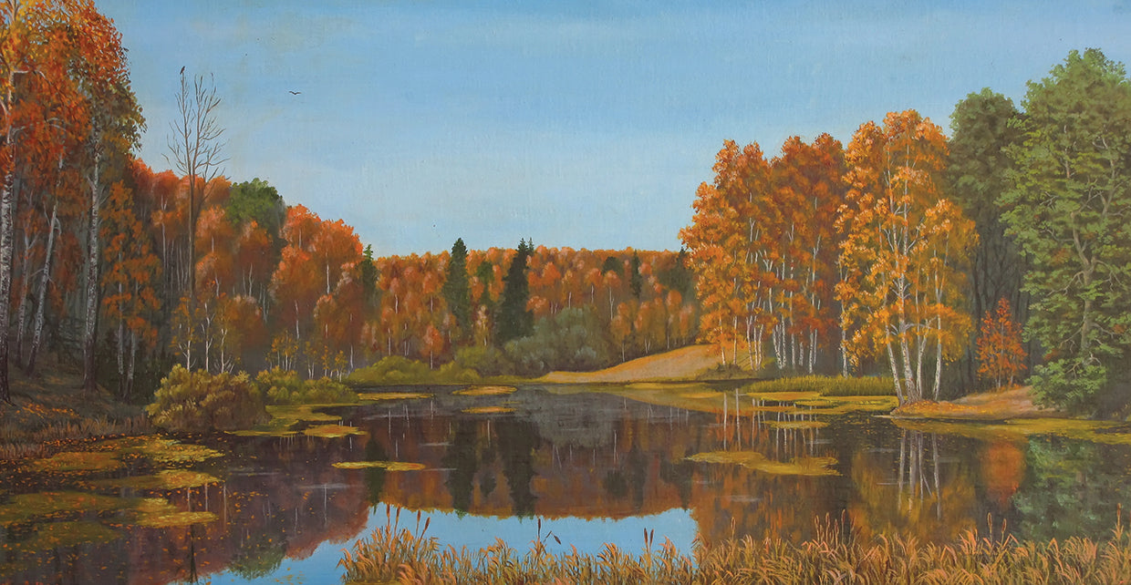 Rich River Colors Forest