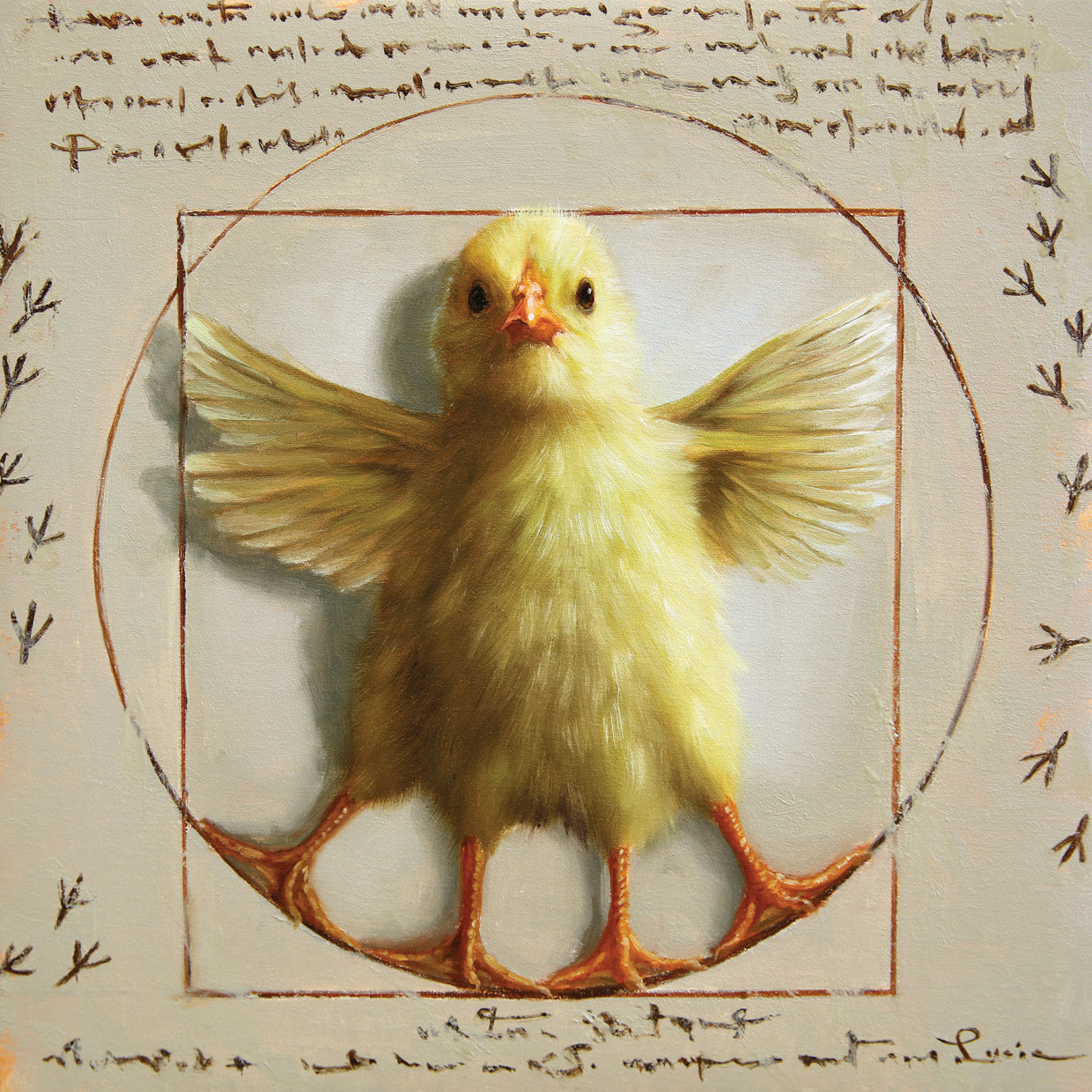 Vitruvian Chick