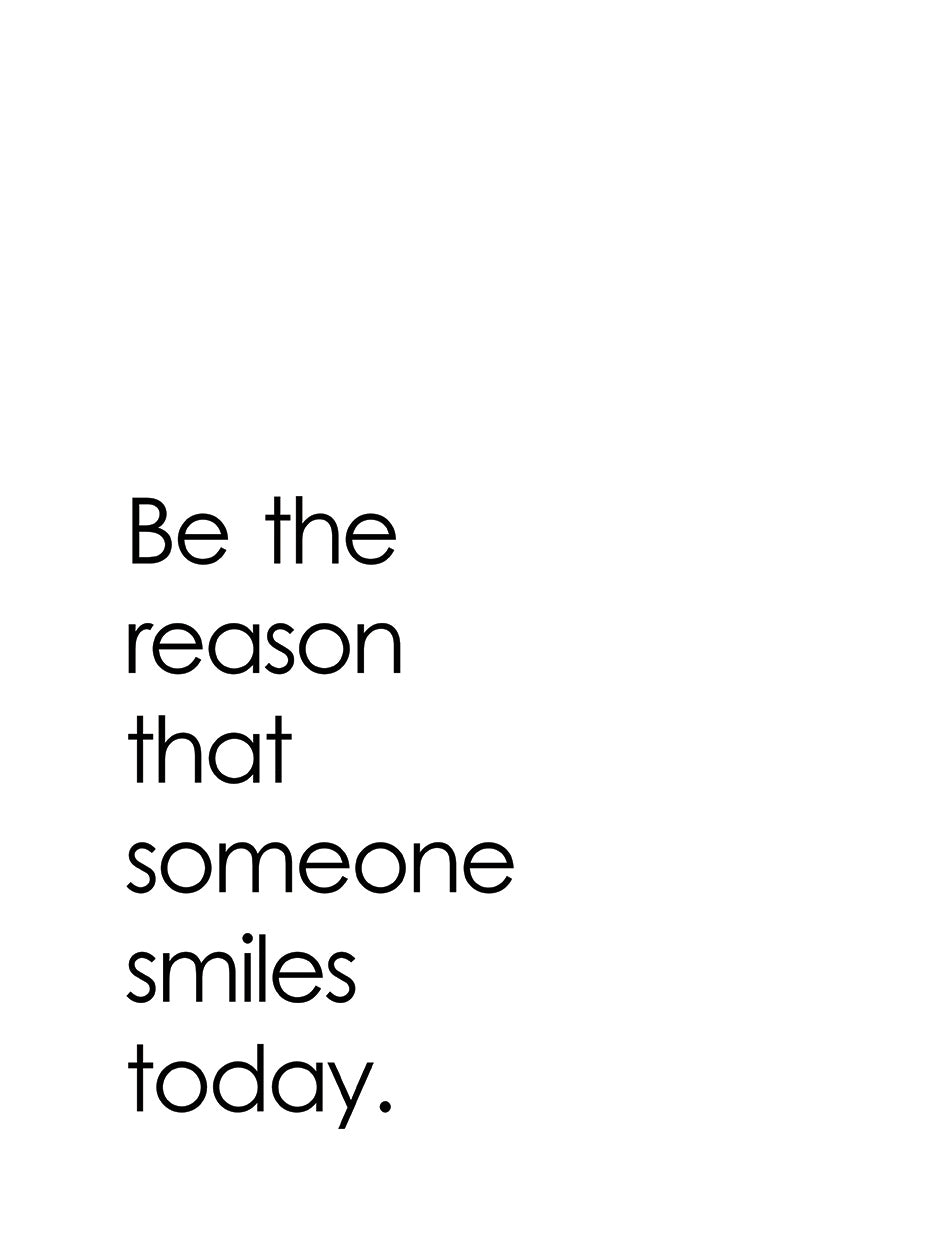 Be the Reason