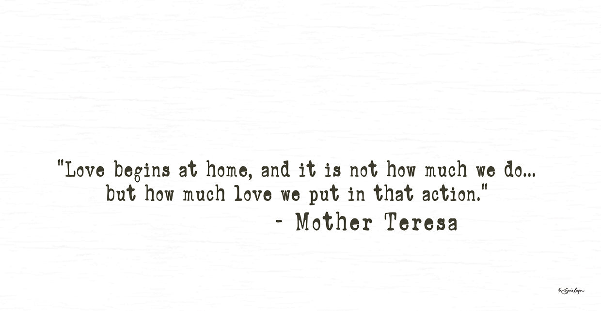Love Begins at Home
