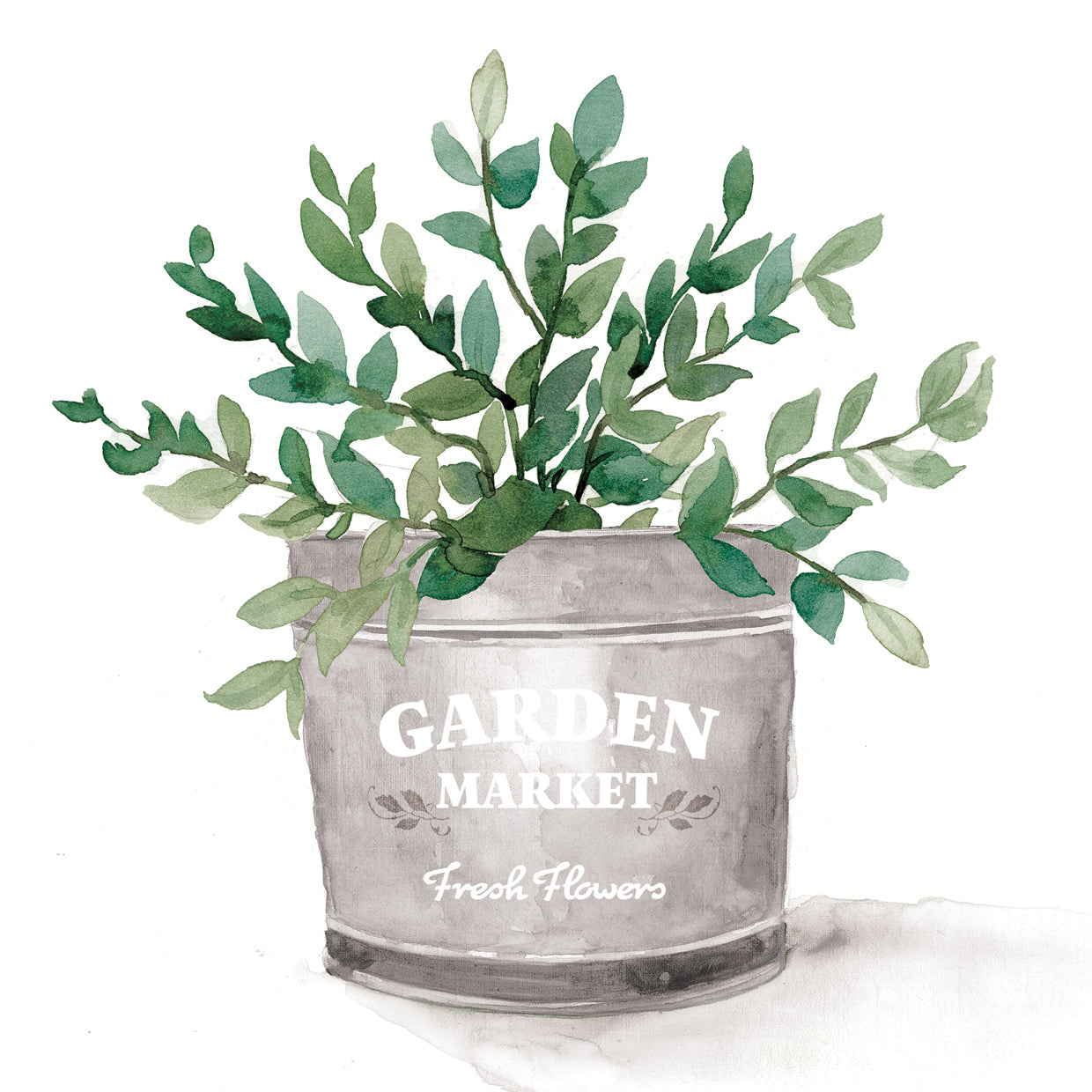 Garden Market Bucket