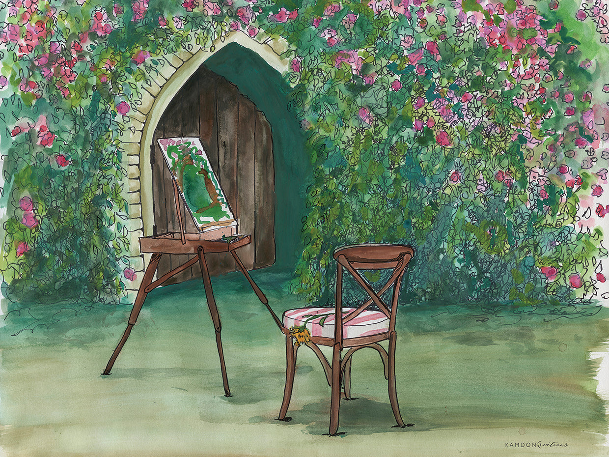 Pintura de jardín Lienzo