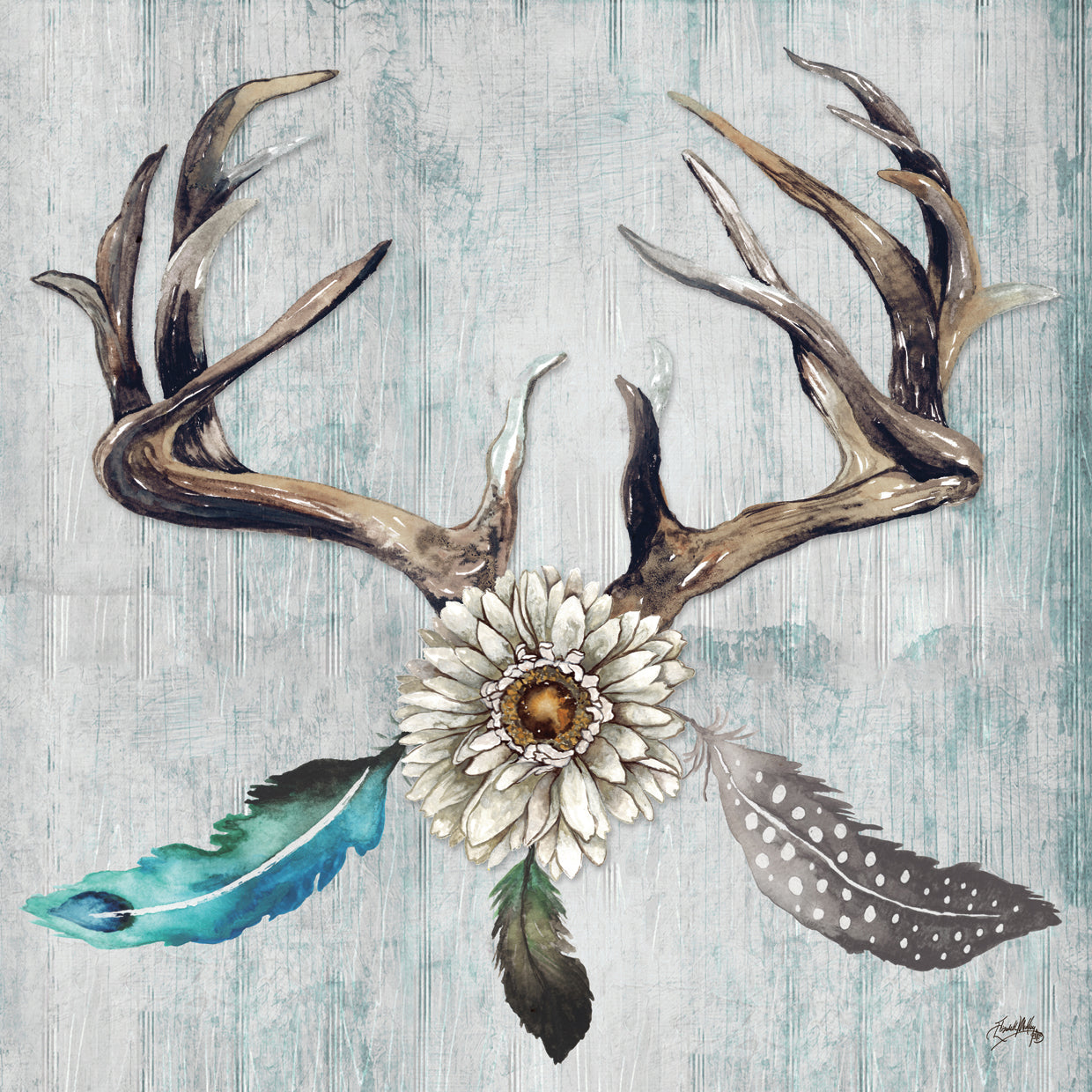 Feathery Antlers I
