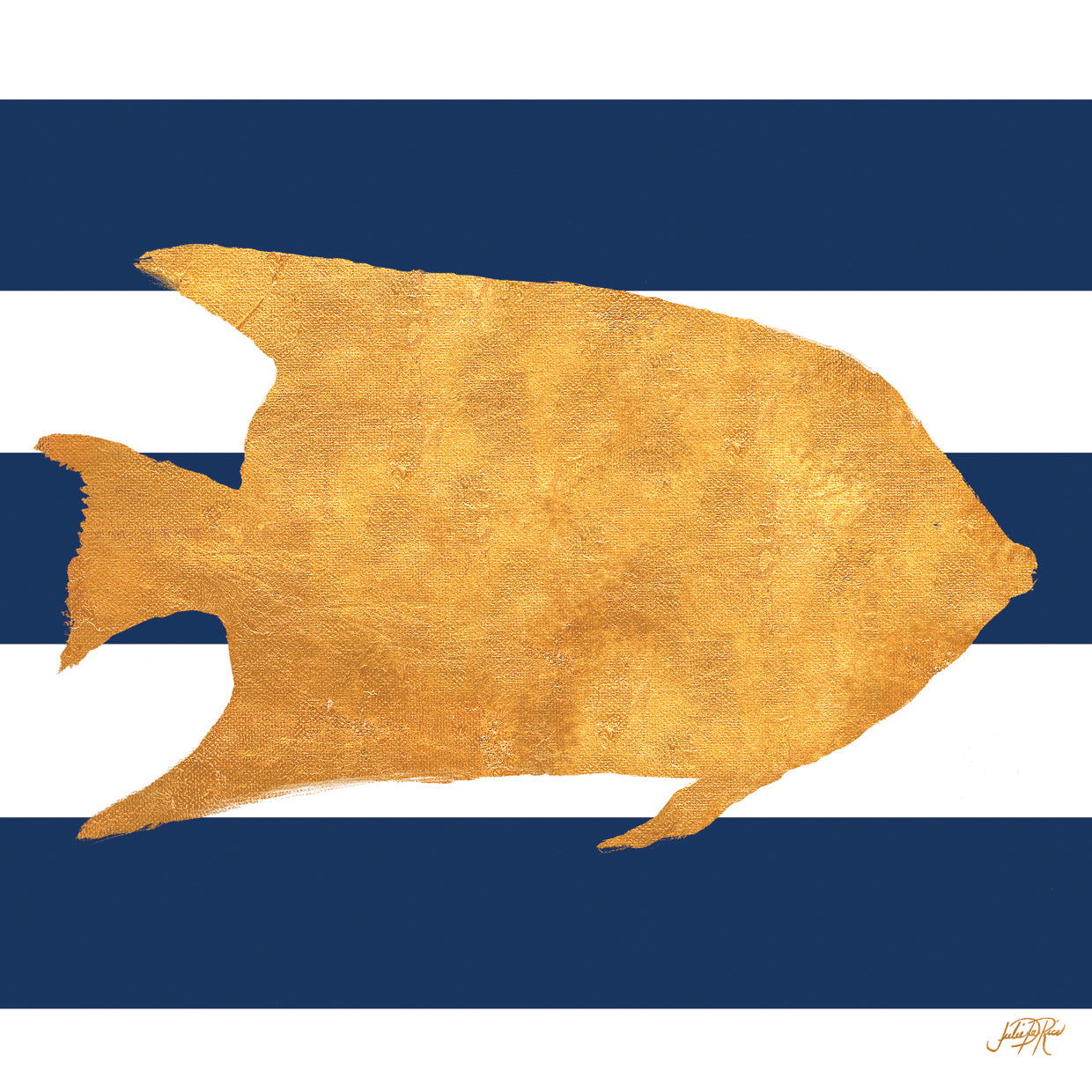 Sea Creatures on Stripes II