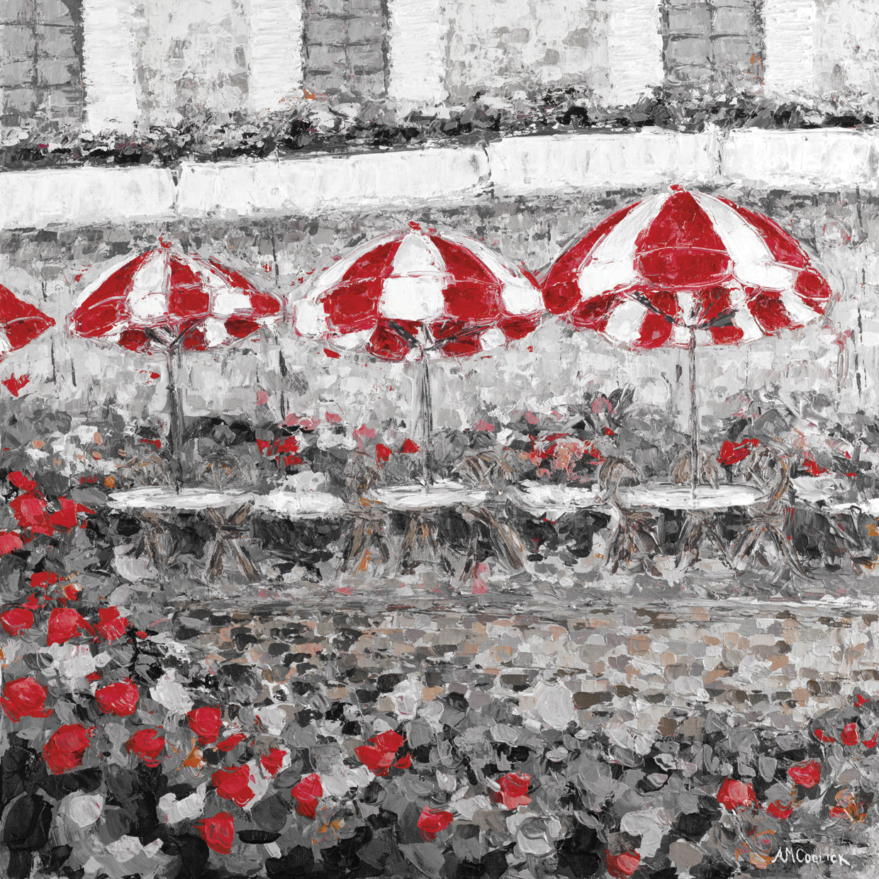 Splash Of Red In Paris II