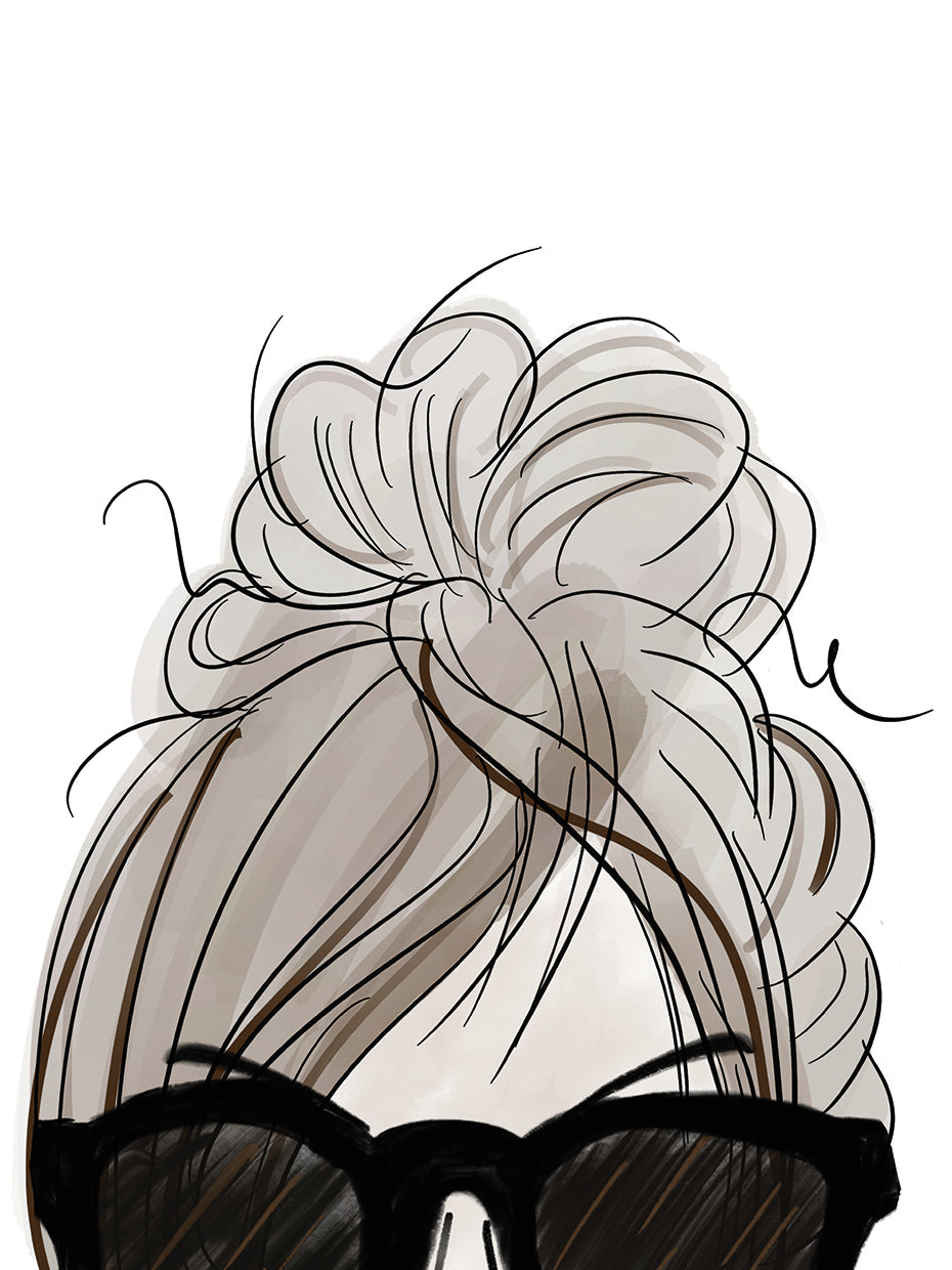 Visiones de Hair Style IV Lienzo
