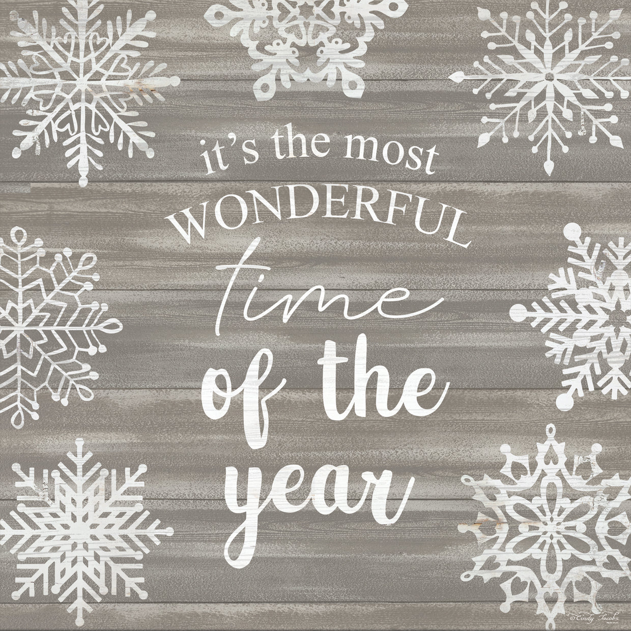 Wonderful Time of the Year Snowflakes