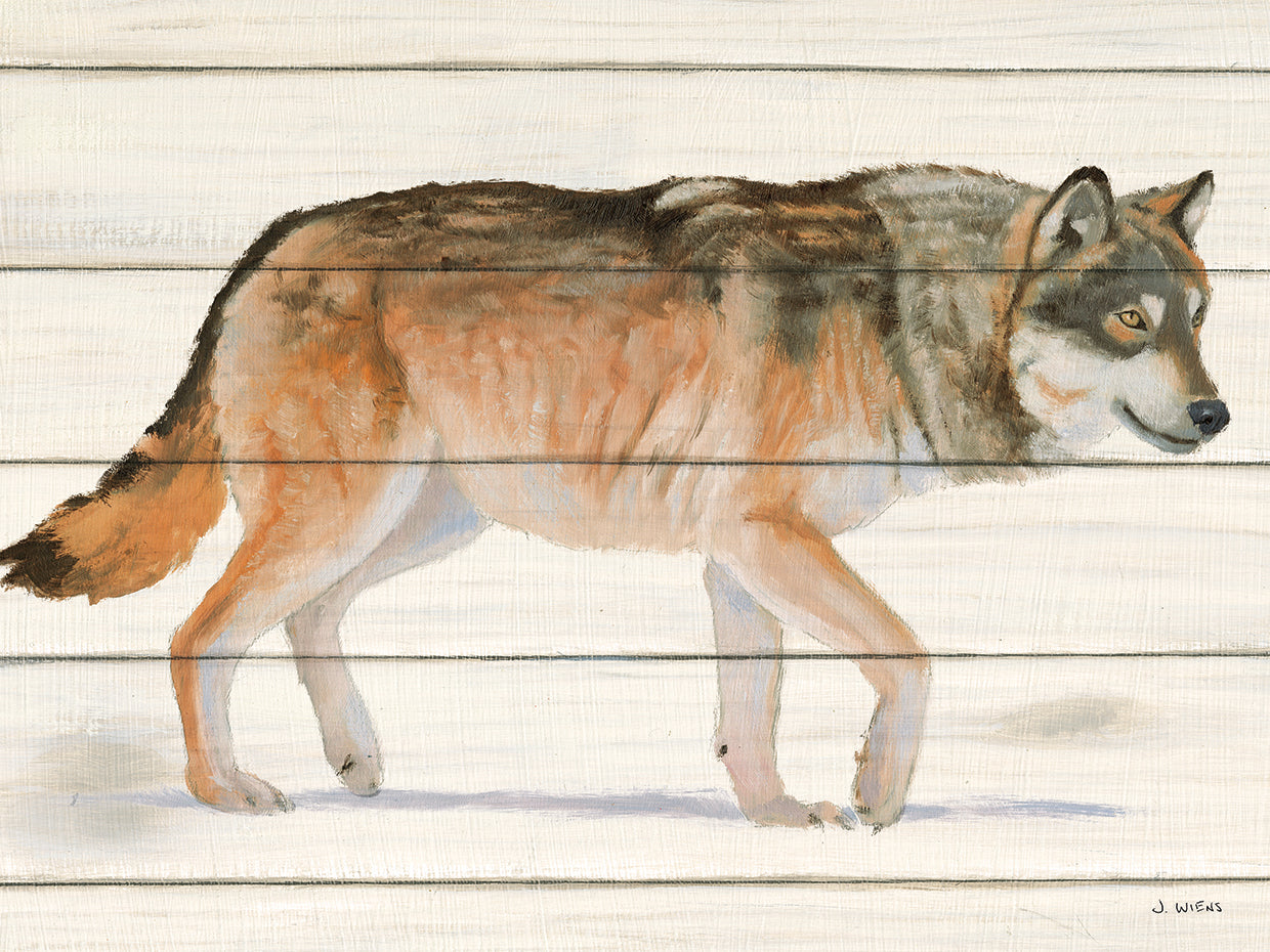 Northern Wild II on Wood