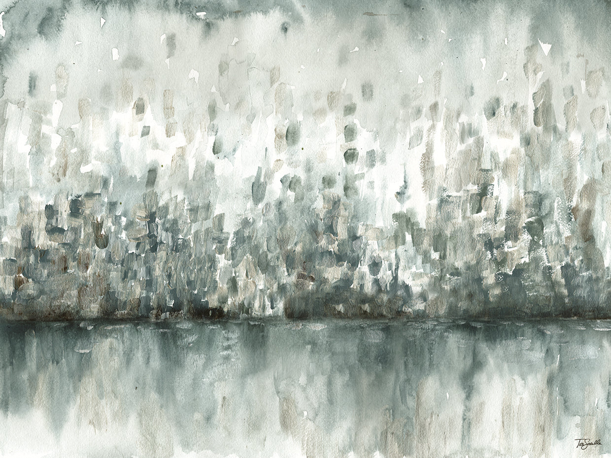 Lakeside Abstract Grey Neutral