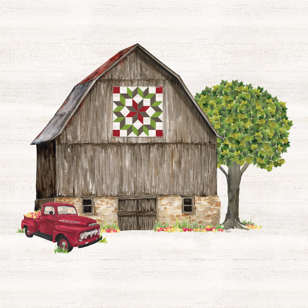 Spring & Summer Barn Quilt II