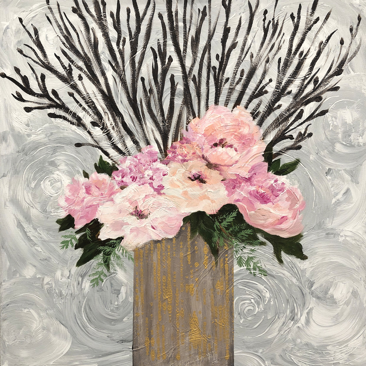 Twiggy Floral Arrangement