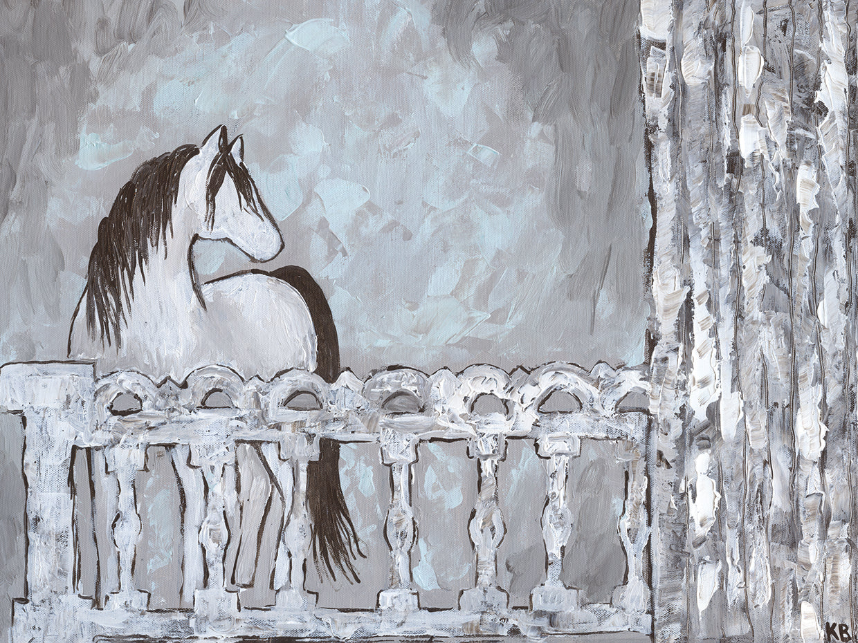 Farm Sketch Horse stable