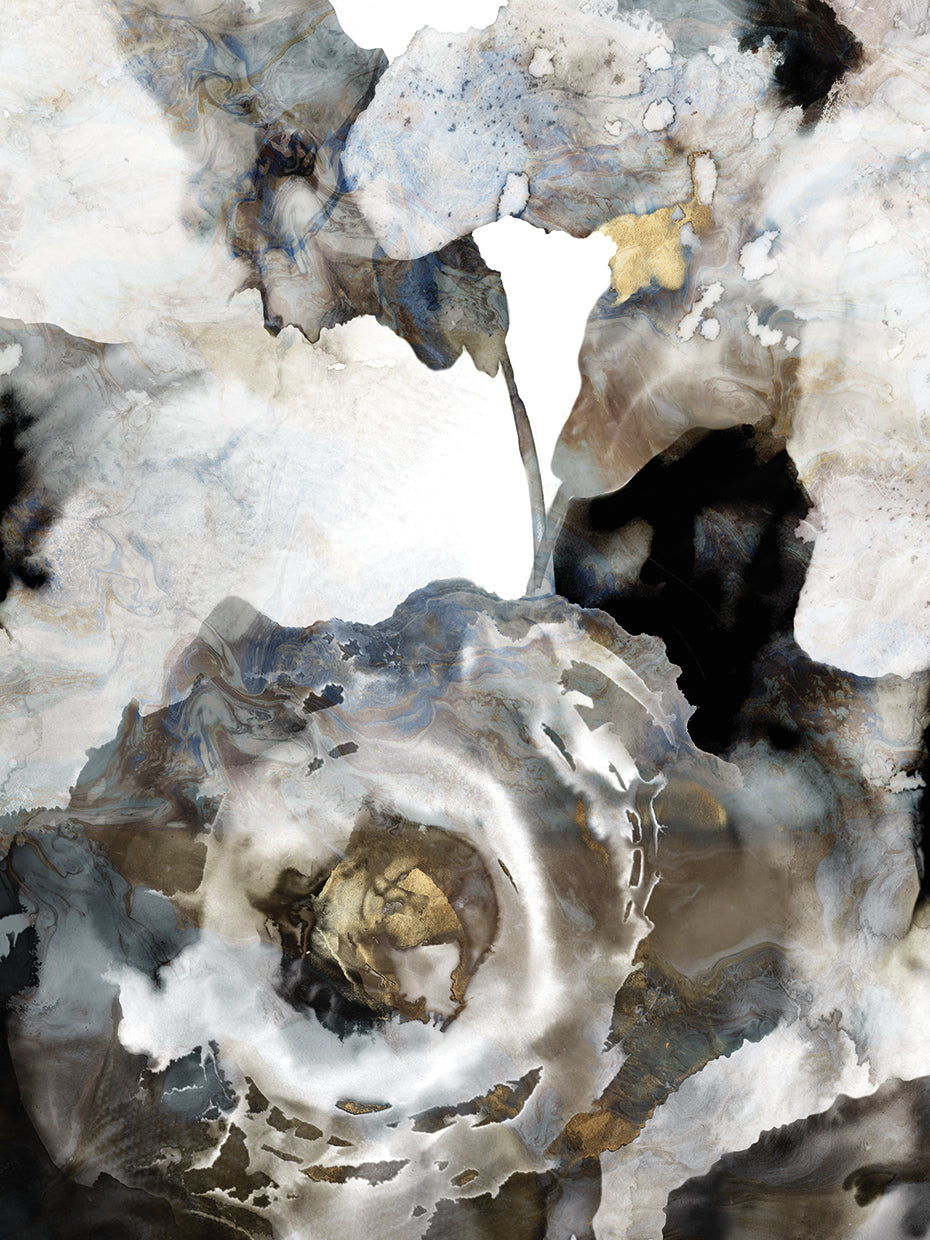 Blooming Ink Floral I