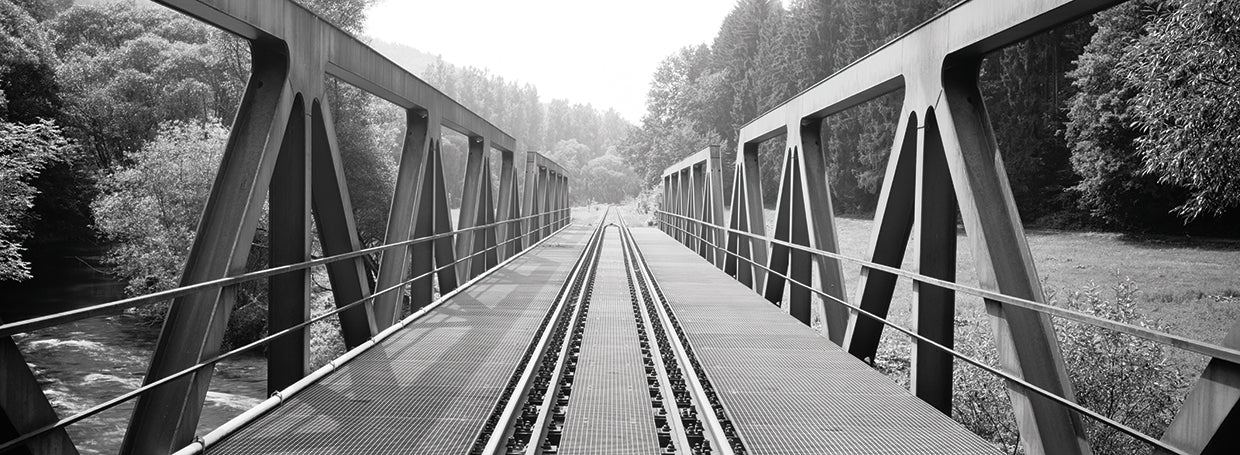 Puente forestal alemán Lienzo
