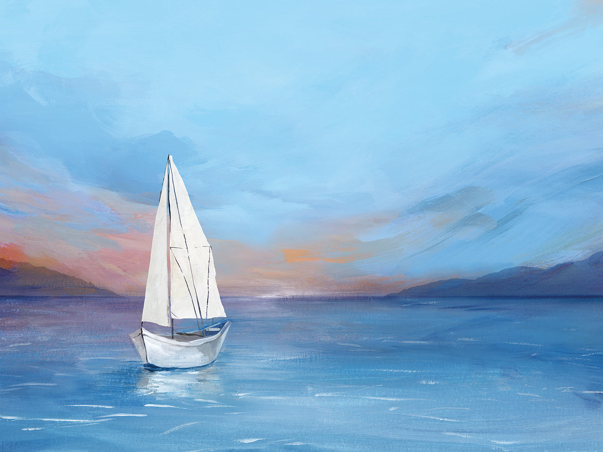 Sunset Sailboat