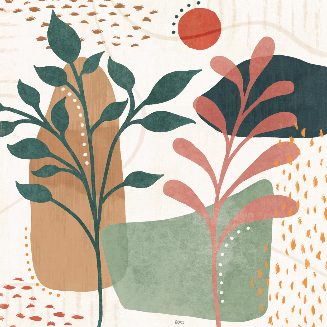 Abstract Blossom III