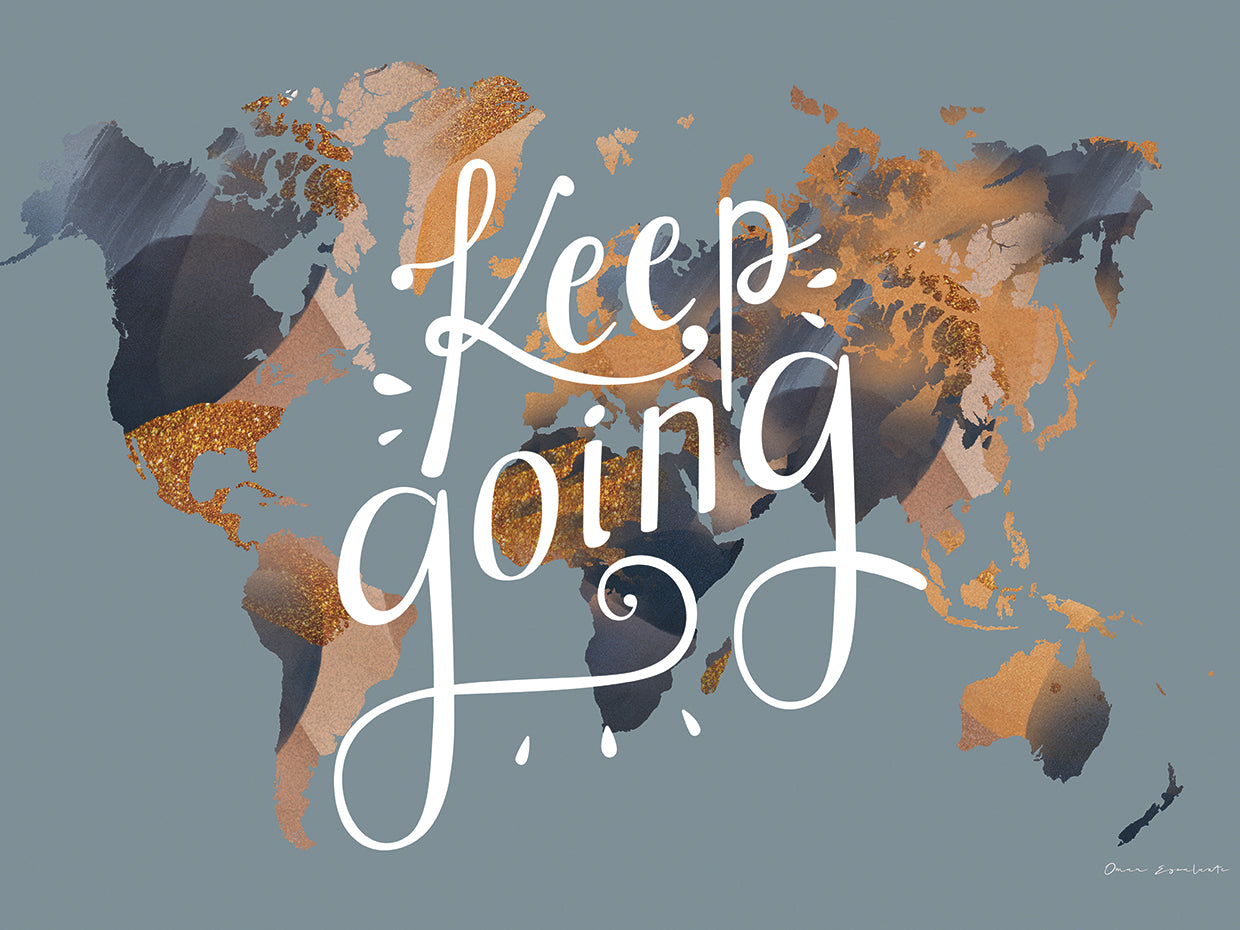 Keep Going World Map