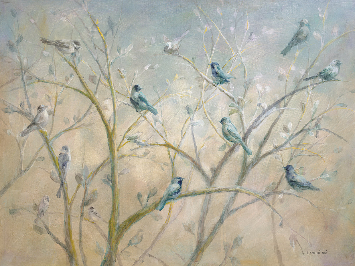 Reunión de primavera Lienzo
