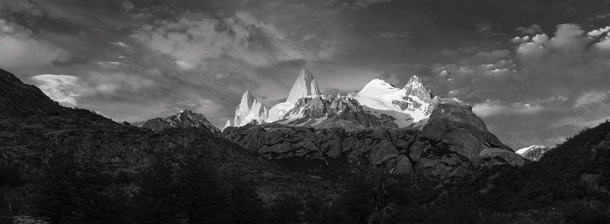 Picos de las montañas argentinas Lienzo