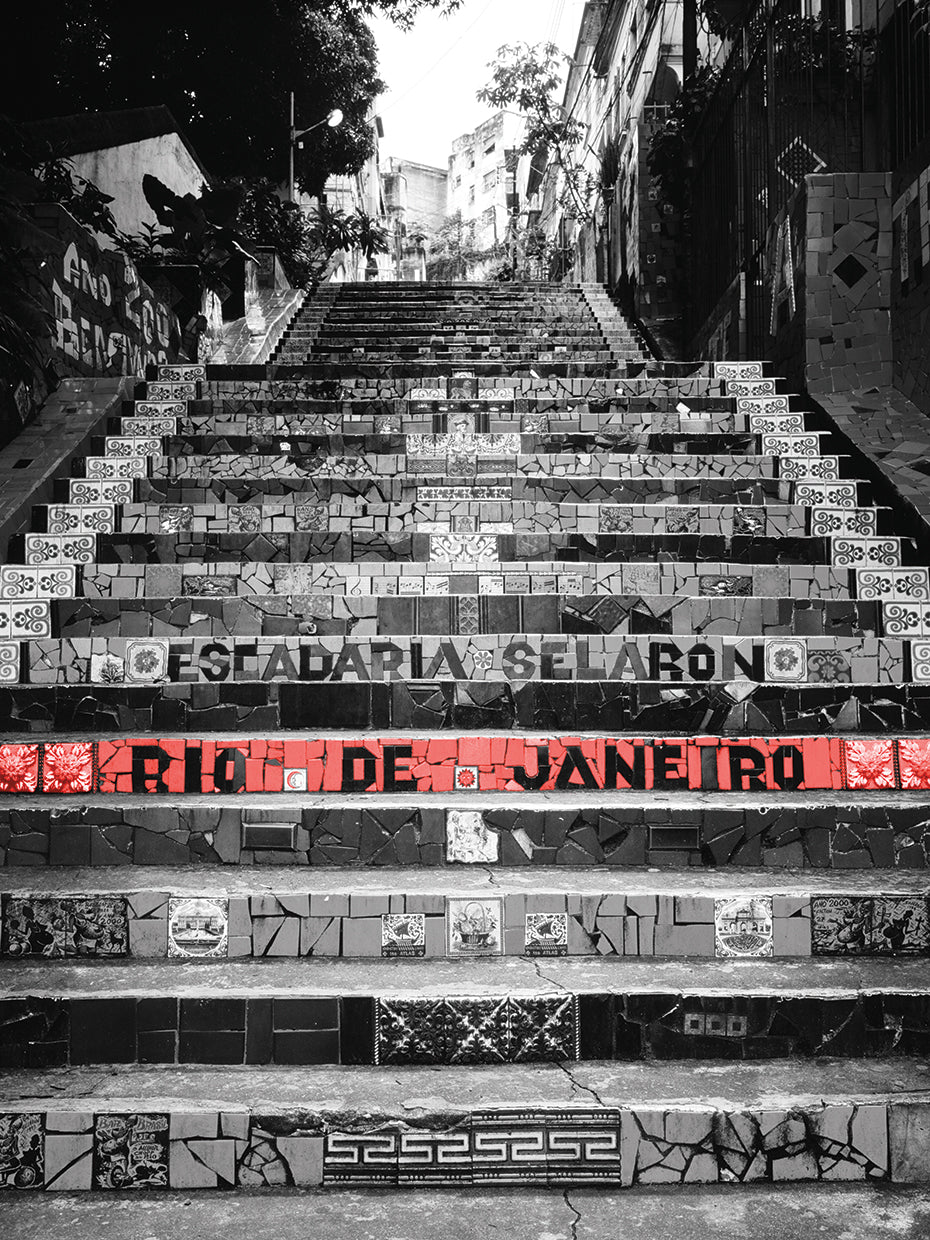 Pasos de colores de Rio Lienzo