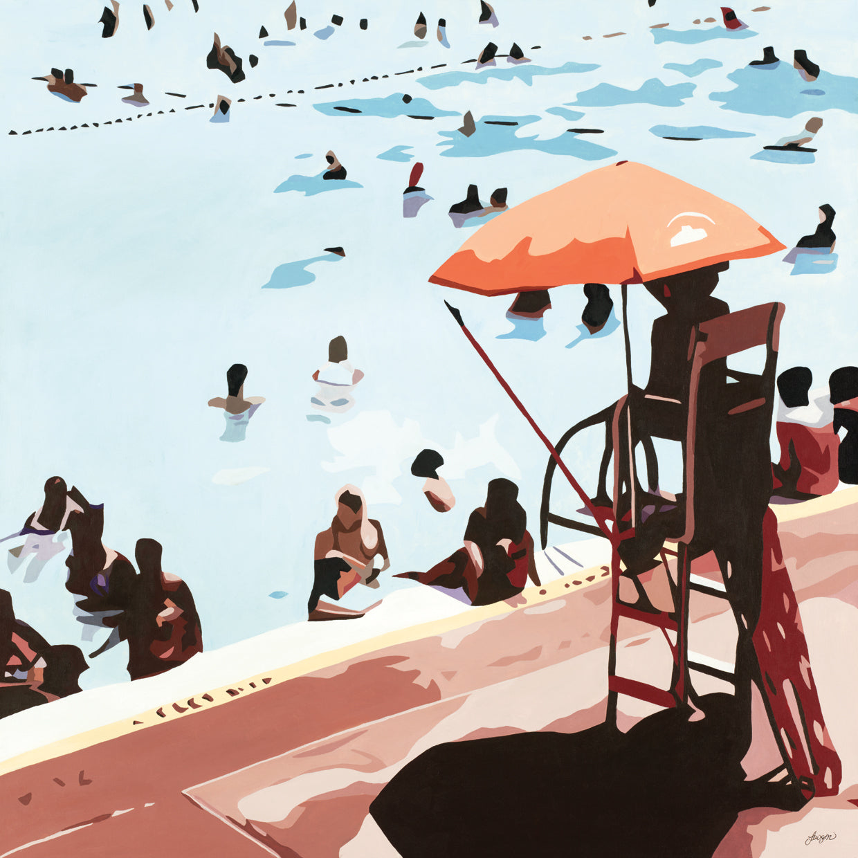 IT'S ALL GOING JUST SWIMMINGLY