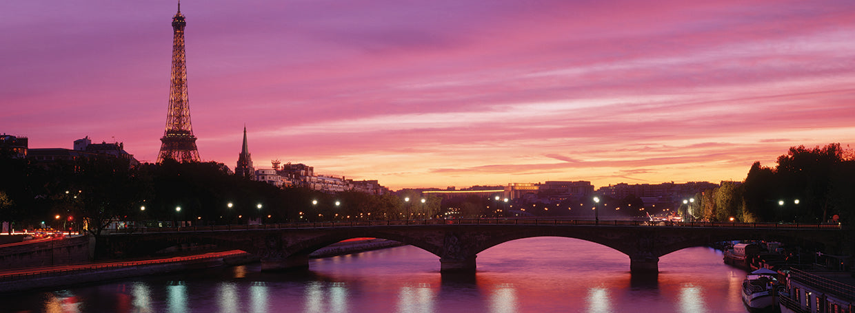 Eiffel Tower Sunset Love