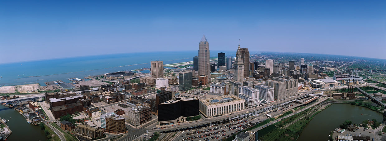 Vistas del cielo de Cleveland Lienzo