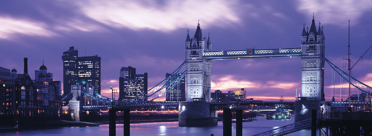 Puente emblemático de Londres Lienzo