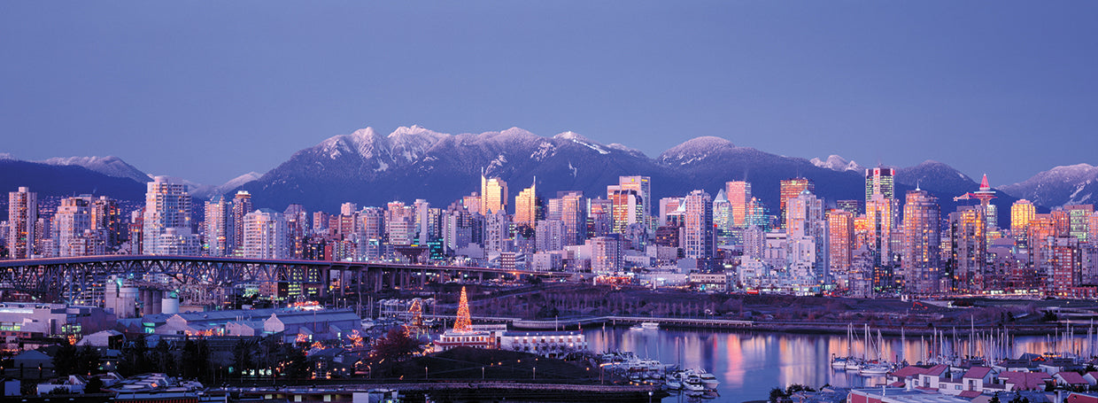 Panoramic Images's Vancouver BC Skyline Canvas Art Prints | Fine