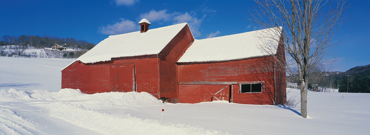 Snowy Vermont Barn
