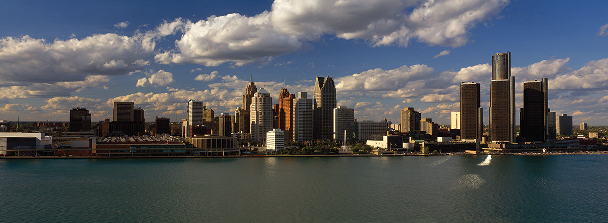 Paseo marítimo del río Detroit Lienzo