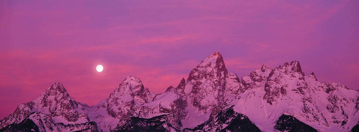 Paisaje lunar de Tetons Lienzo