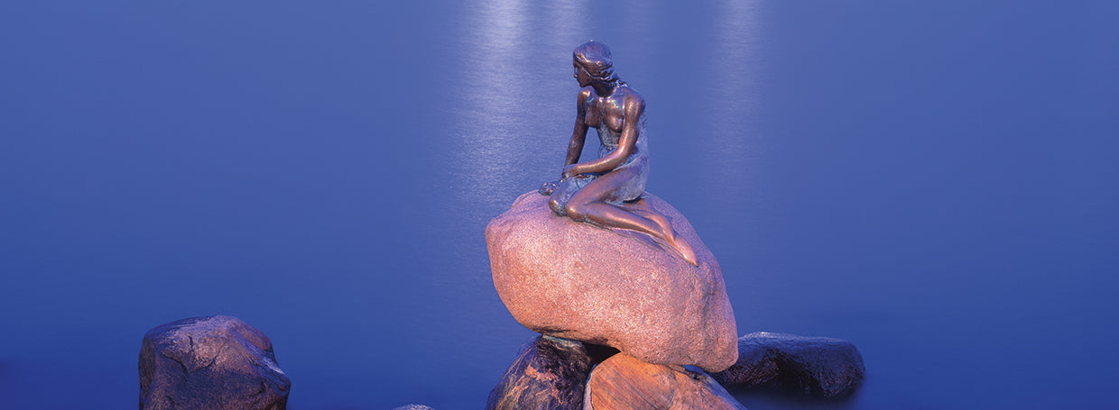 Sirena de Copenhague Lienzo