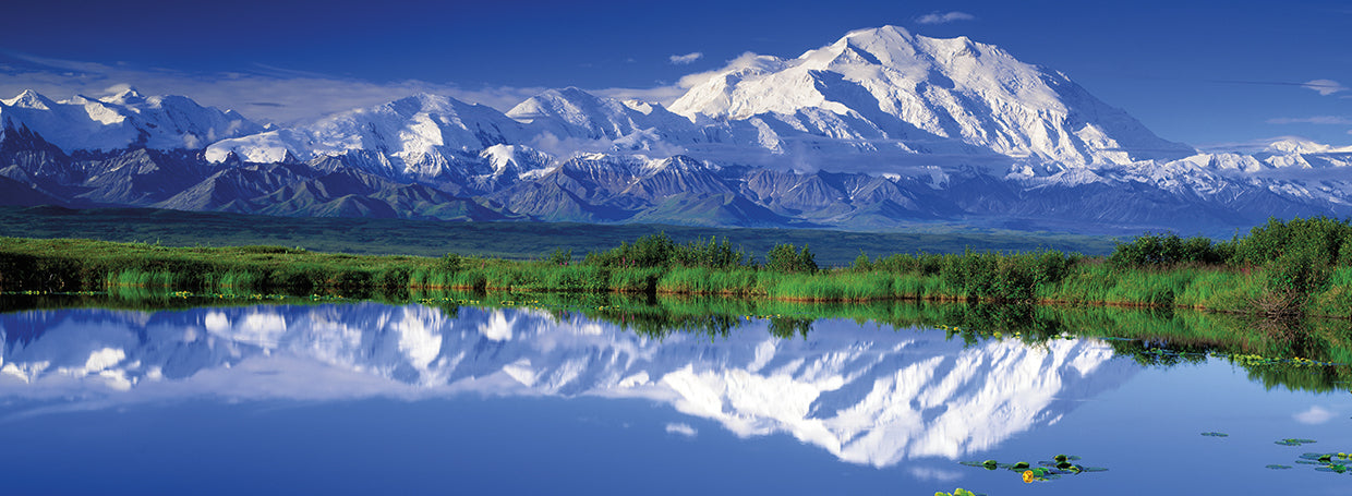 Picos del parque de Alaska Lienzo