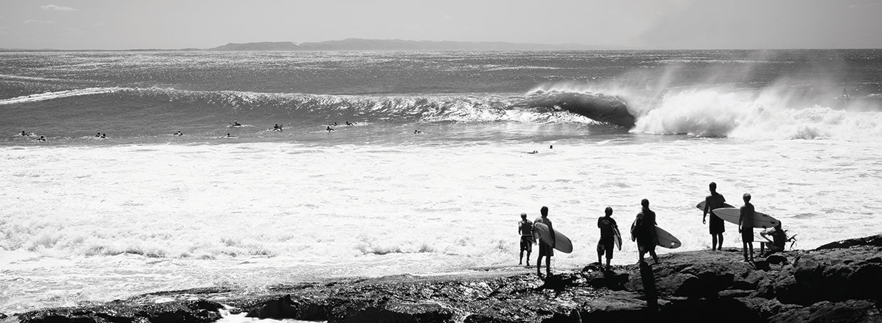 Surfistas de playa australianos Lienzo