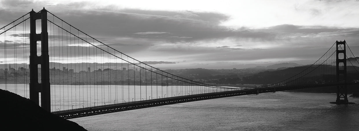 Golden Gate Silhouette