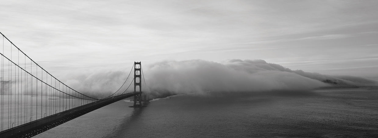 Golden Gate Fog Rising