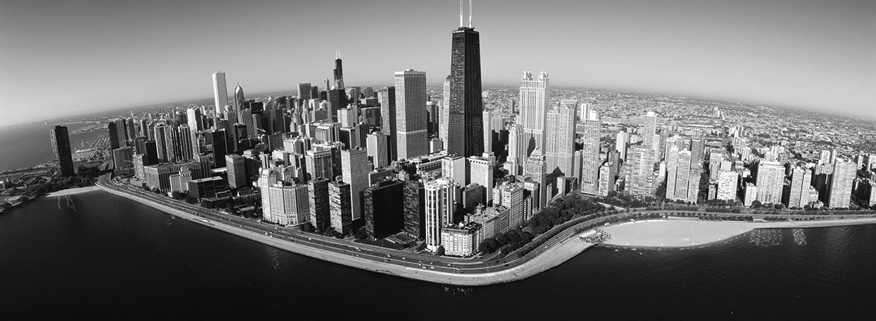 Antena de Lake Shore Drive Lienzo