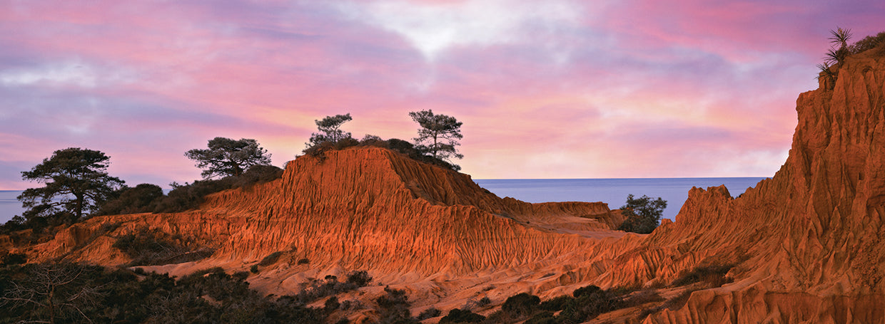 Atardecer en Torrey Pines Lienzo