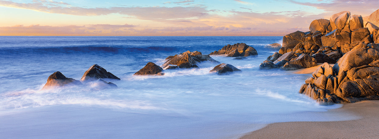 Surf rocoso amanecer Lienzo