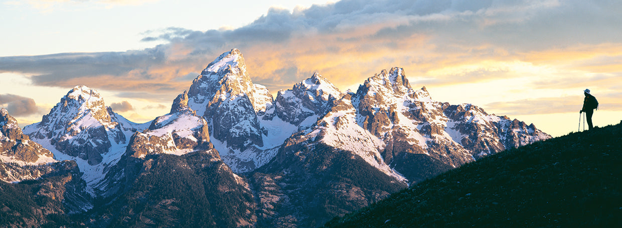 Picos más altos Tetons Lienzo