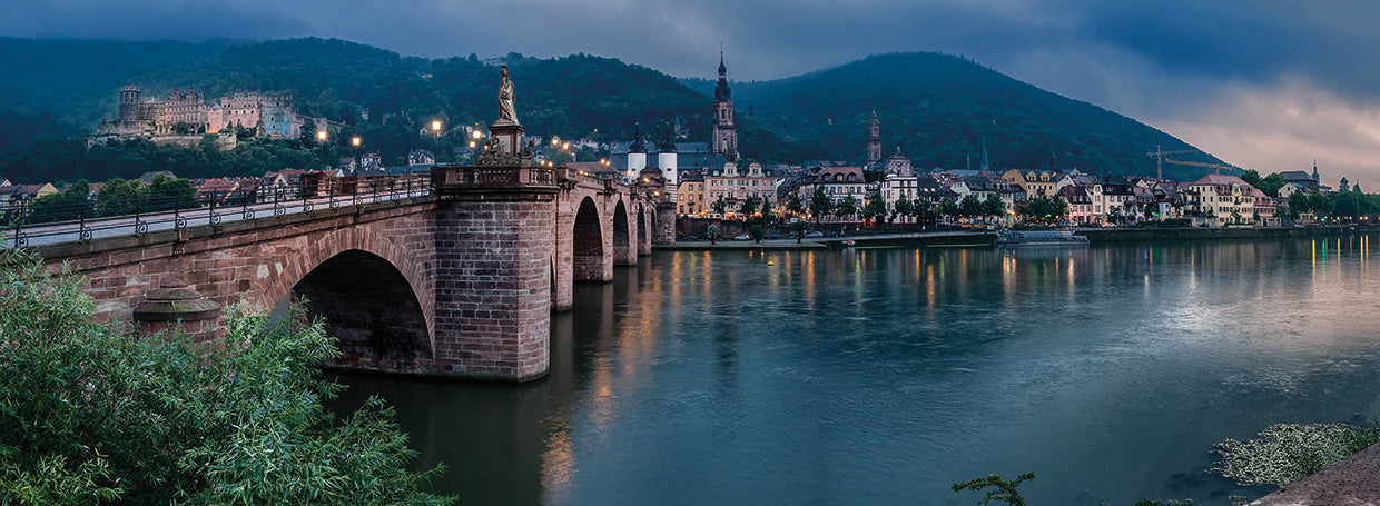 Puente del castillo alemán Lienzo