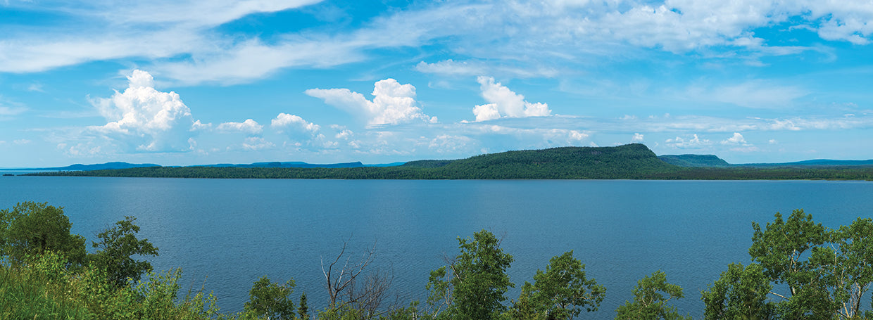 Bahía del lago superior Lienzo