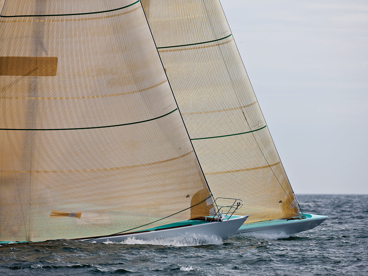 Carrera de veleros Big Winds Lienzo