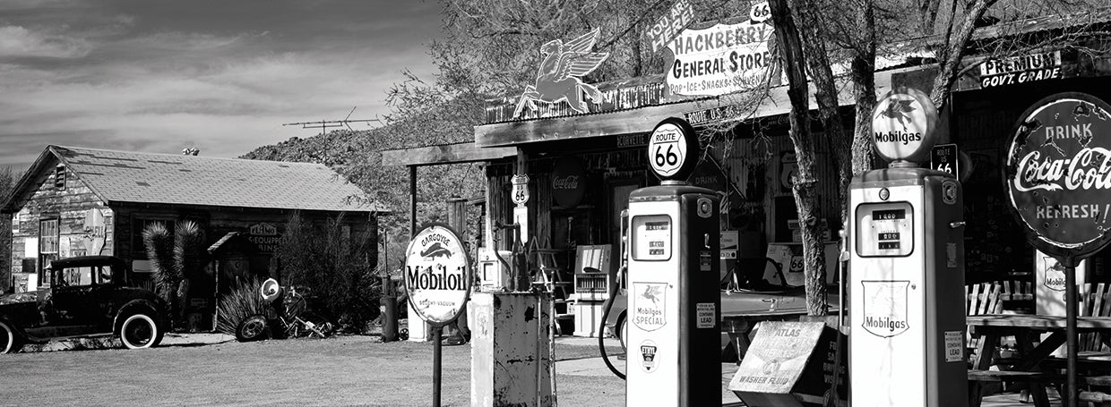 Route 66 Vintage Gas