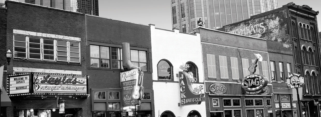 Neón de Nashville Lienzo